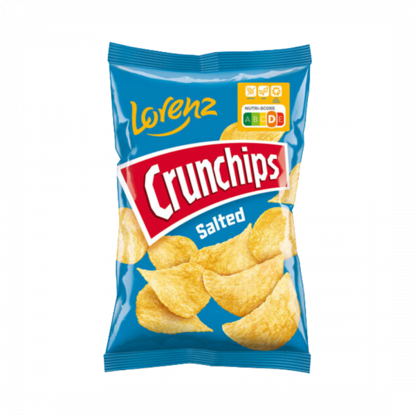 Lorenz Crunchips Salted, 150g